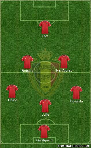 Belgium Formation 2015
