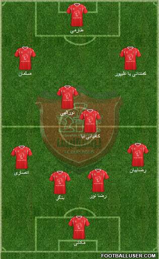 Persepolis Tehran Formation 2015