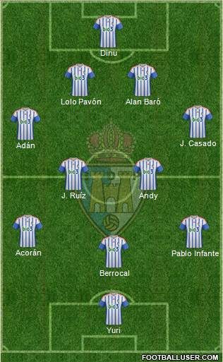 S.D. Ponferradina Formation 2015