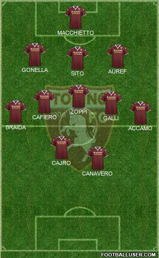 Torino Formation 2015