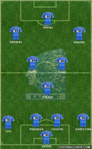 KAA Gent Formation 2015
