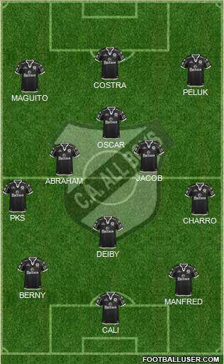 All Boys Formation 2015