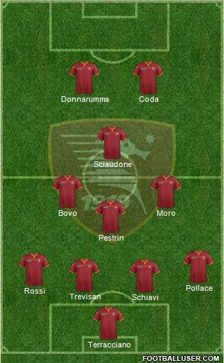 Salernitana Formation 2015