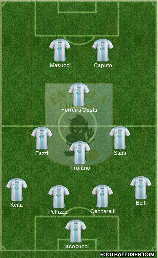 Virtus Entella Formation 2015