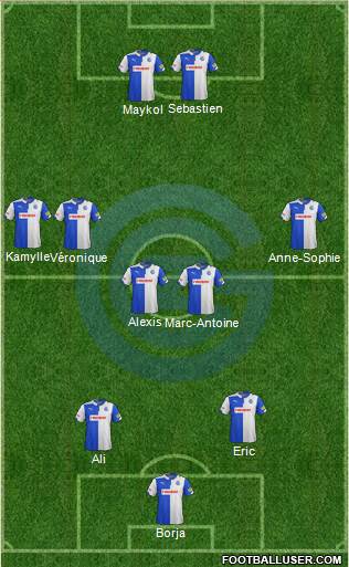 Grasshopper-Club Zürich Formation 2015