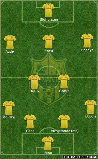 FC Nantes Formation 2015