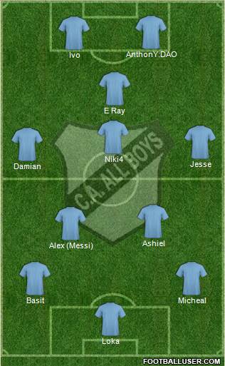 All Boys Formation 2015