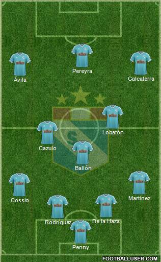 C Sporting Cristal S.A. Formation 2015