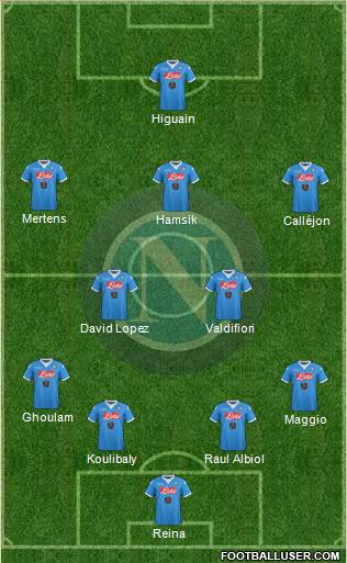 Napoli Formation 2015