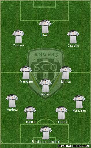 Angers SCO Formation 2015