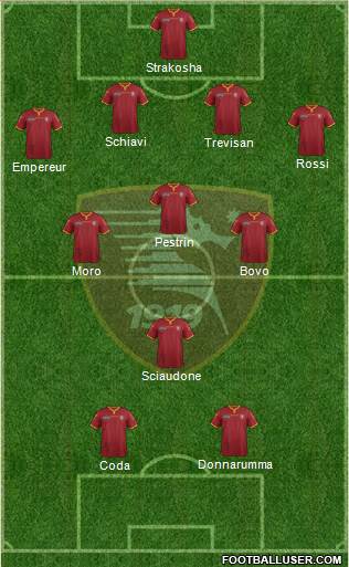 Salernitana Formation 2015