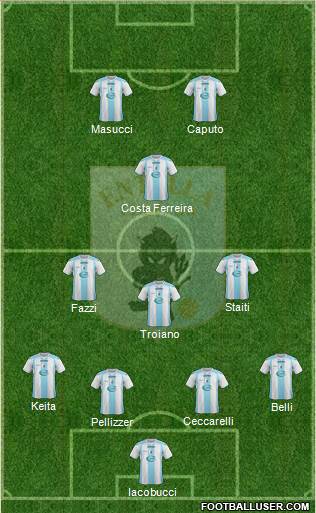 Virtus Entella Formation 2015