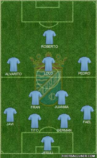 Xerez C.D., S.A.D. Formation 2015