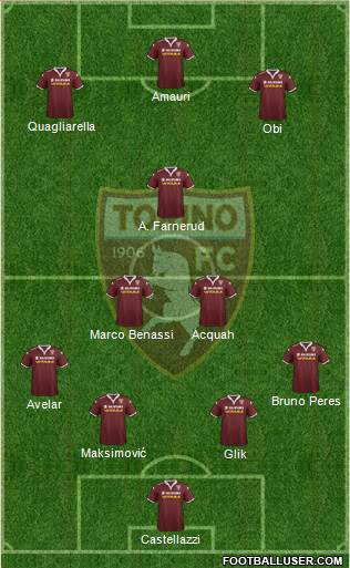Torino Formation 2015
