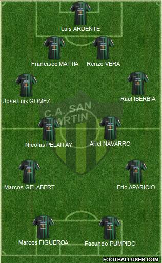 San Martín de San Juan Formation 2015