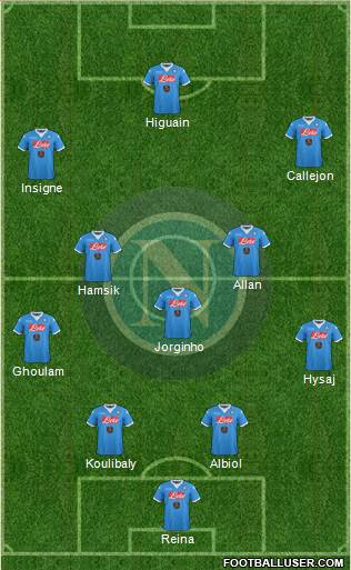 Napoli Formation 2015