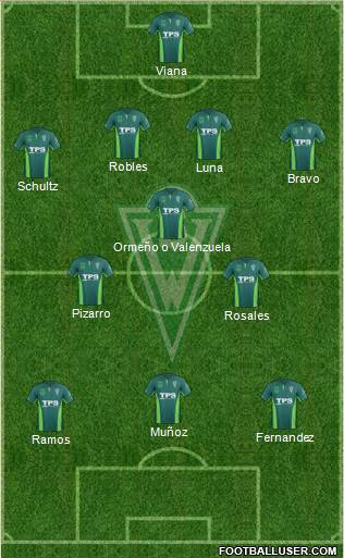 CD Santiago Wanderers S.A.D.P. Formation 2015