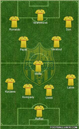 FC Nantes Formation 2015