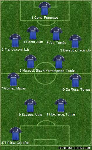 Cardiff City Formation 2015
