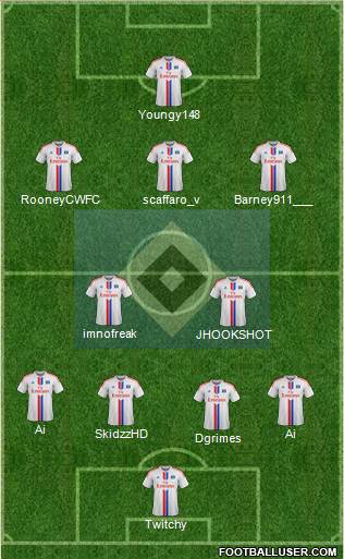 Hamburger SV Formation 2015
