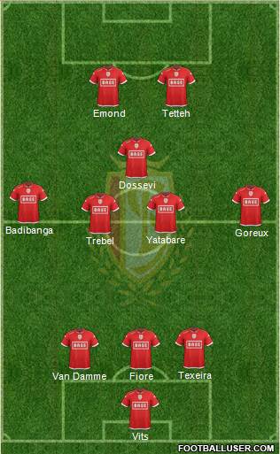 R Standard de Liège Formation 2015