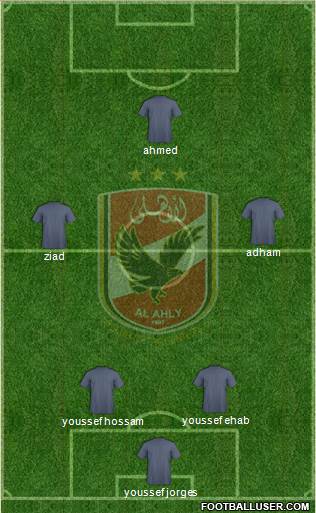 Al-Ahly Sporting Club Formation 2015