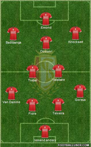 R Standard de Liège Formation 2015