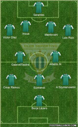 C.D. Leganés S.A.D. Formation 2015