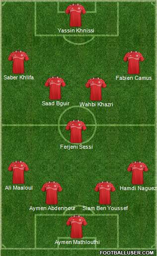 Tunisia Formation 2015
