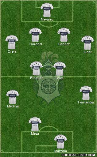 Gimnasia y Esgrima de La Plata Formation 2015