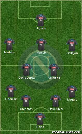 Napoli Formation 2015