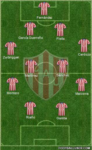 Unión de Santa Fe Formation 2015