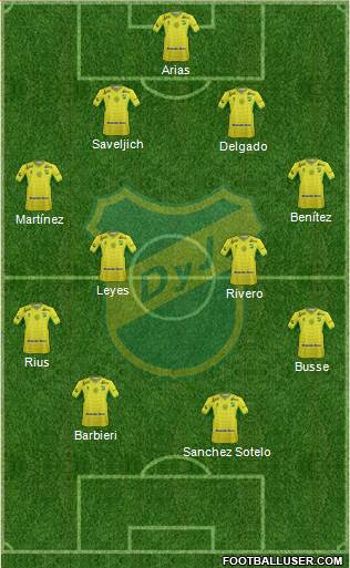 Defensa y Justicia Formation 2015