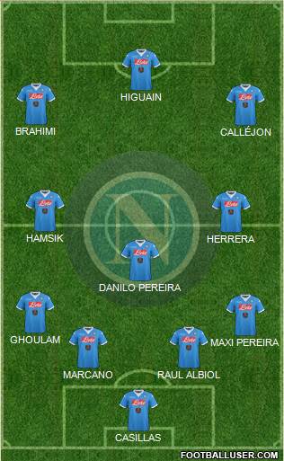 Napoli Formation 2015