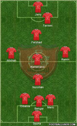 Persepolis Tehran Formation 2015