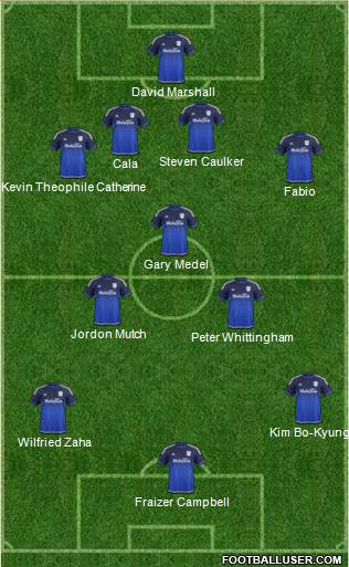 Cardiff City Formation 2015