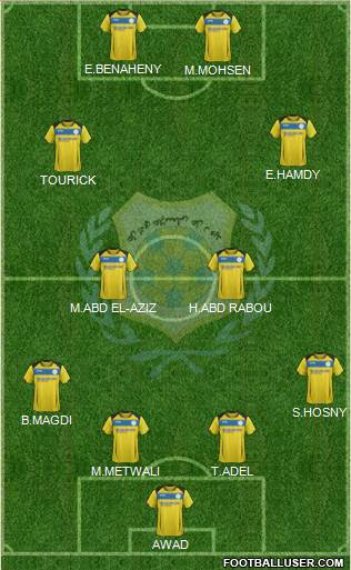 Ismaily Sporting Club Formation 2015