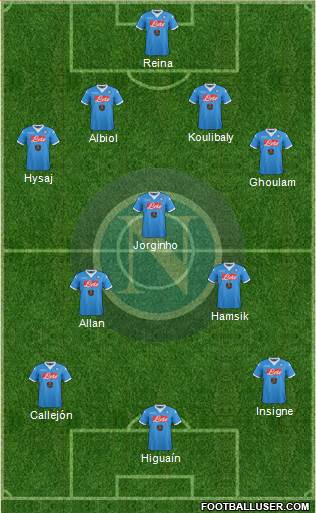 Napoli Formation 2015