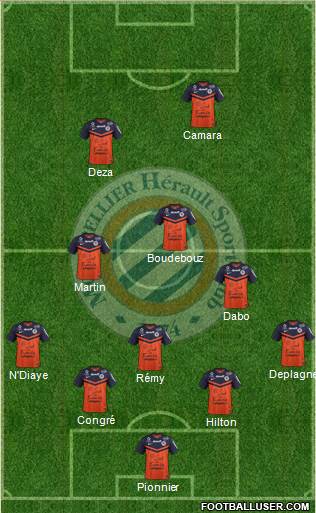Montpellier Hérault Sport Club Formation 2015
