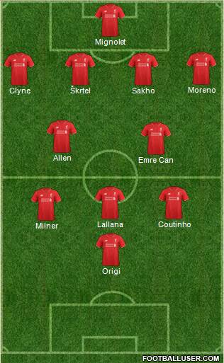 Liverpool Formation 2015