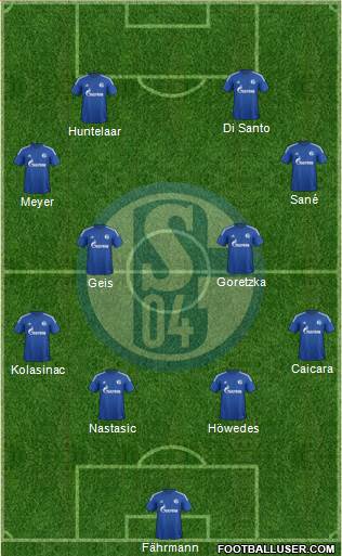FC Schalke 04 Formation 2015