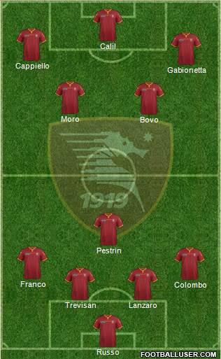 Salernitana Formation 2015