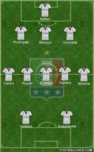 CD Once Caldas Formation 2015