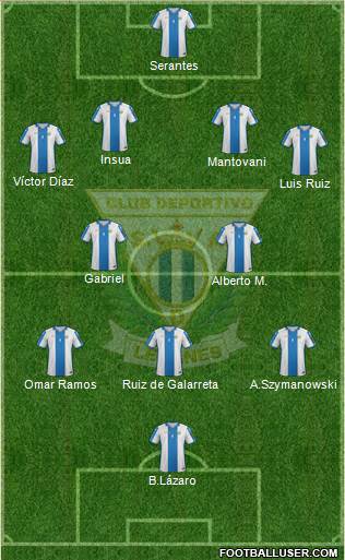 C.D. Leganés S.A.D. Formation 2015
