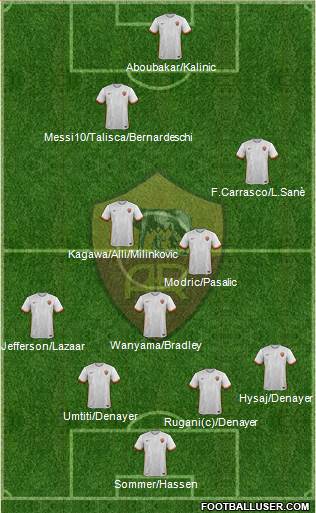 AS Roma Formation 2015