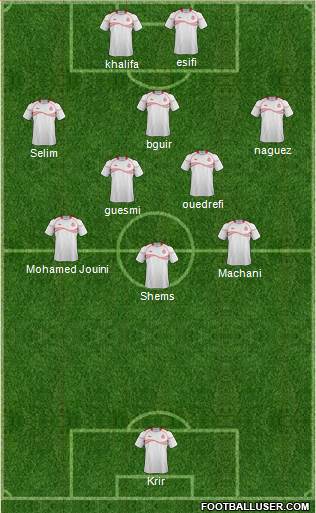 Tunisia Formation 2015