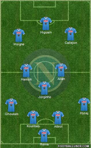 Napoli Formation 2015