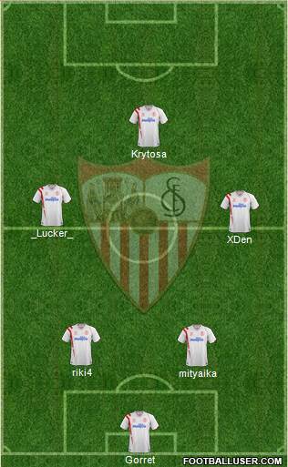 Sevilla F.C., S.A.D. Formation 2015