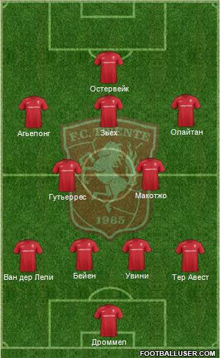 FC Twente Formation 2015