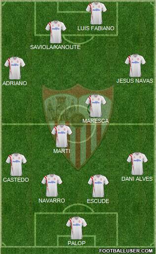 Sevilla F.C., S.A.D. Formation 2015